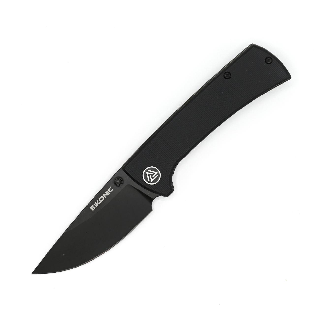 Eikonic RCK9 Einhandmesser, G10, schwarz