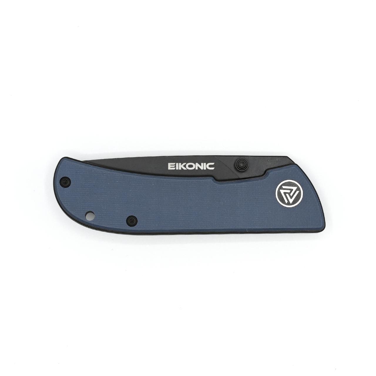 Eikonic FAIRWIND Einhandmesser, G10, blau/grau