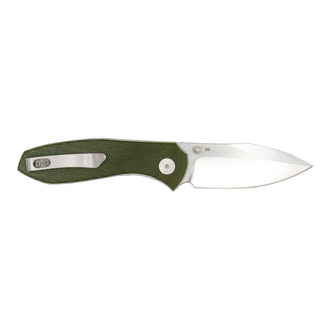 Eikonic KASADOR Einhandmesser, Micarta, olivgrün