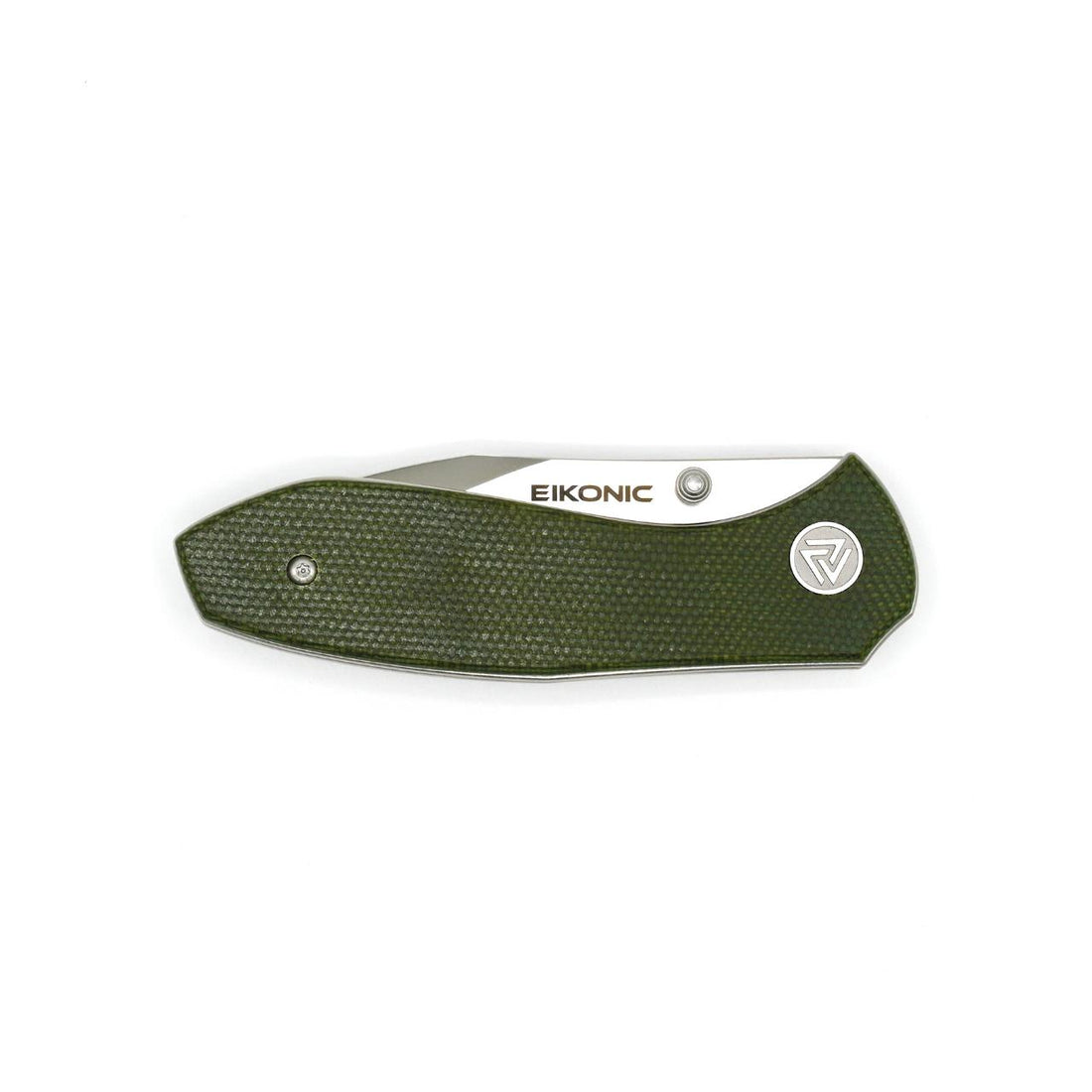 Eikonic KASADOR Einhandmesser, Micarta, olivgrün