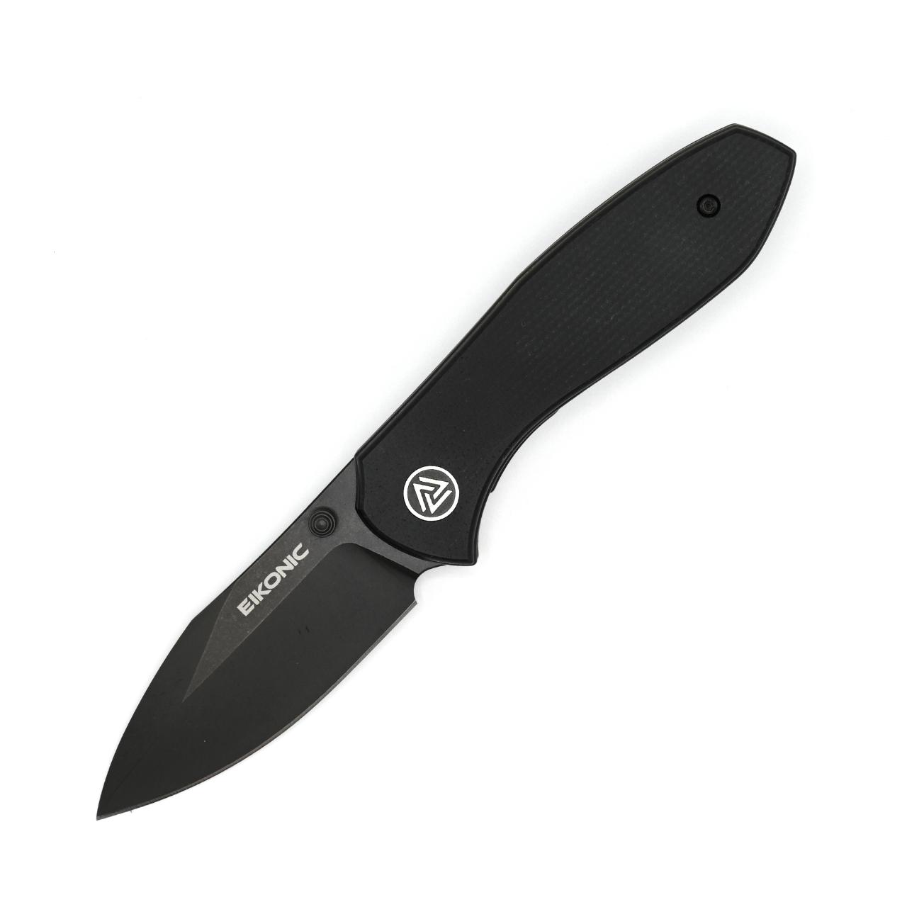 Eikonic KASADOR Einhandmesser, Micarta, schwarz