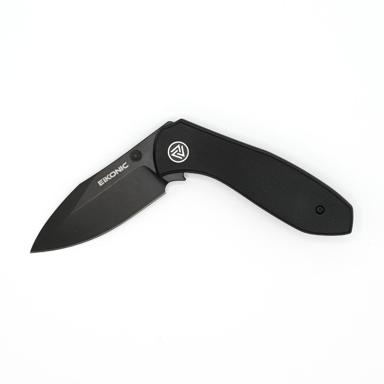 Eikonic KASADOR Einhandmesser, Micarta, schwarz