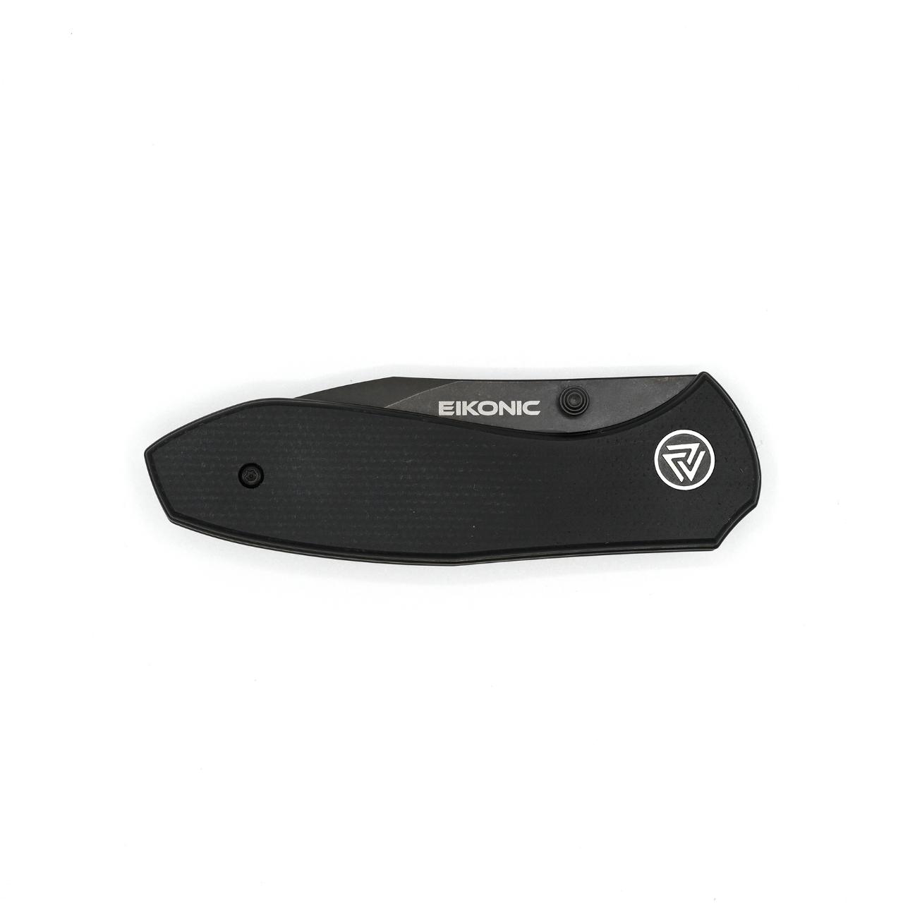 Eikonic KASADOR Einhandmesser, Micarta, schwarz
