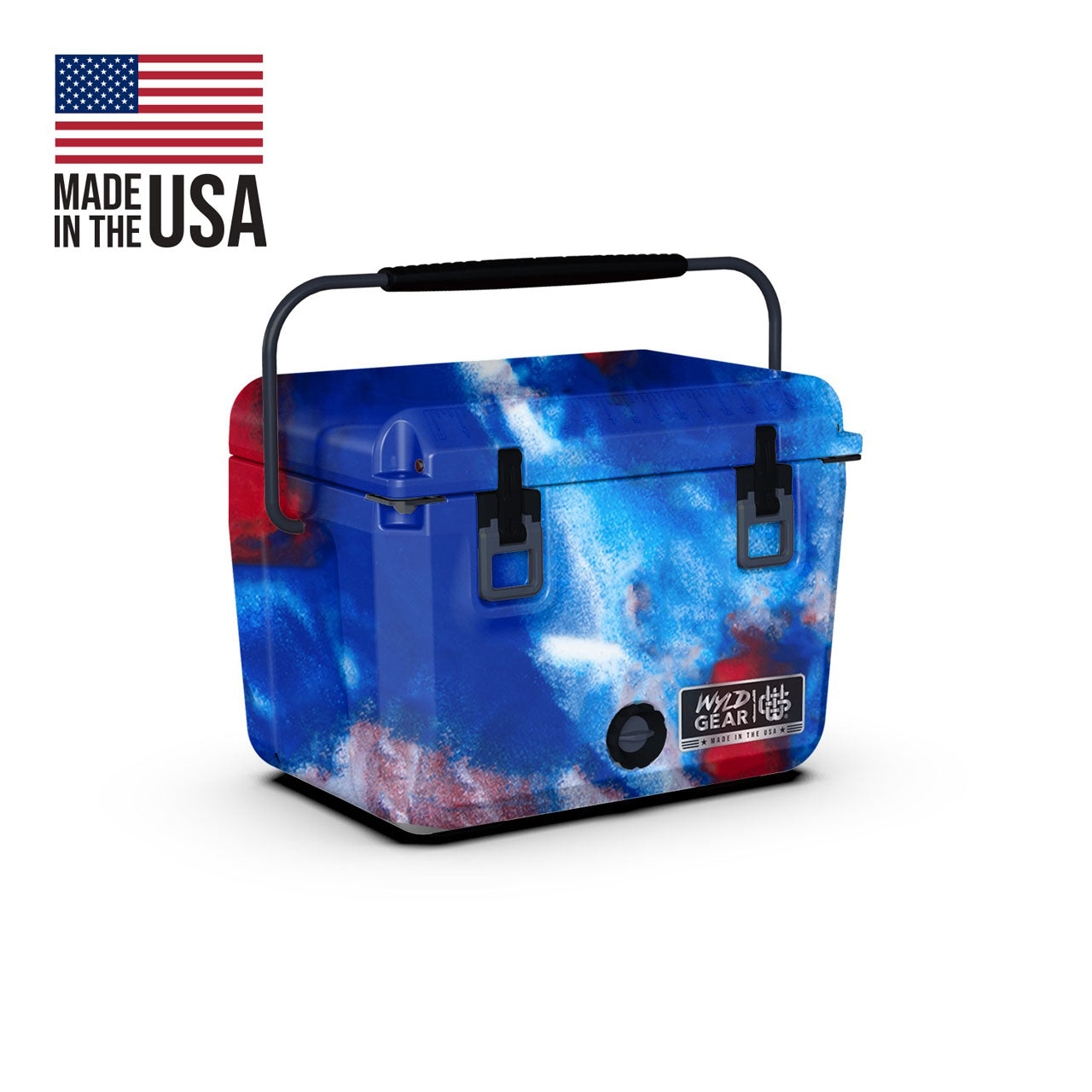 Wyld Gear 25QT Cooler, red/white/blue