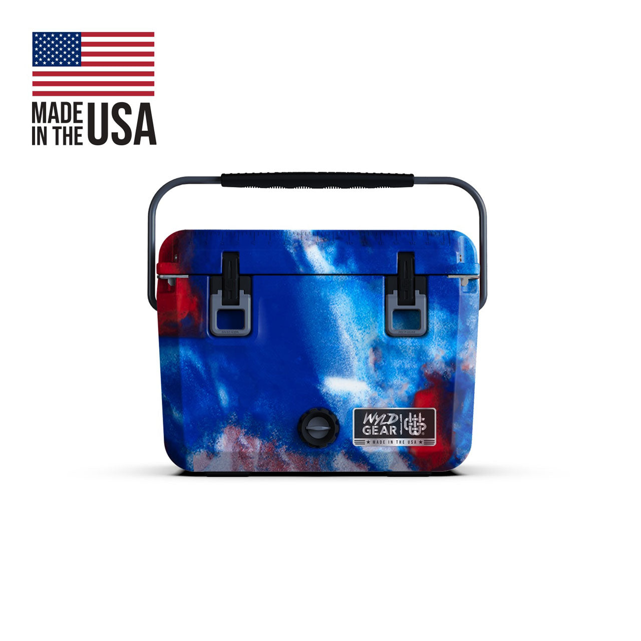 Wyld Gear 25QT Cooler, red/white/blue