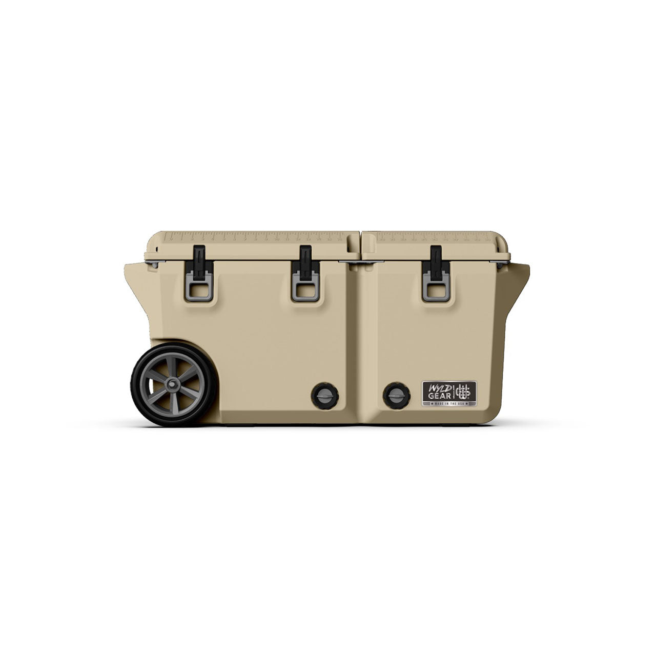Wyld Gear 65QT Divided Cooler, tan