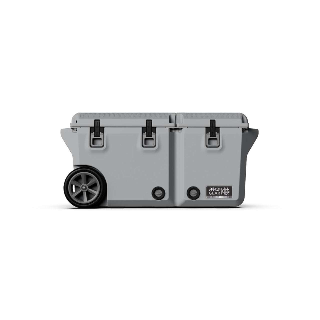 Wyld Gear 65QT Divided Cooler, grey