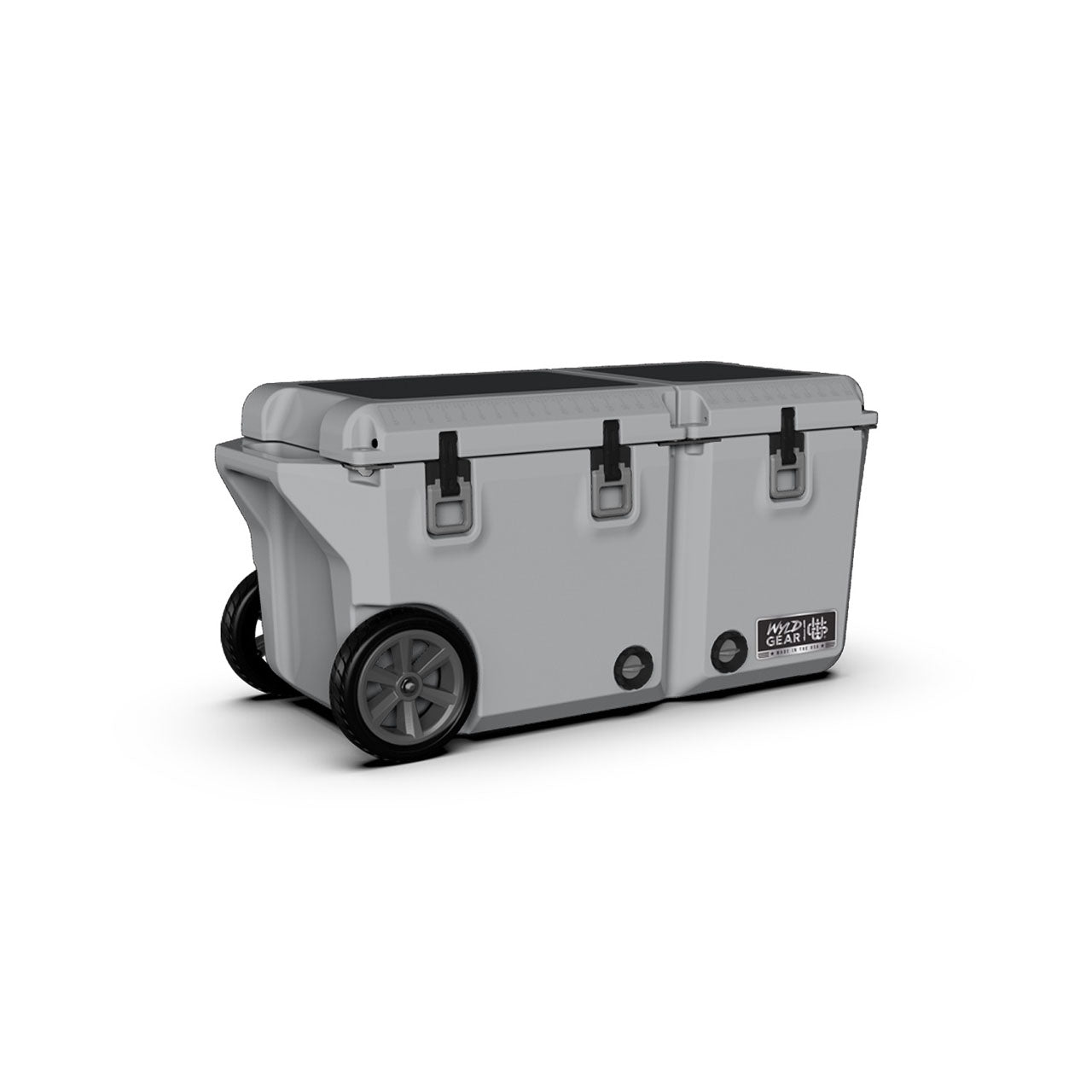 Wyld Gear 65QT Divided Cooler, grey