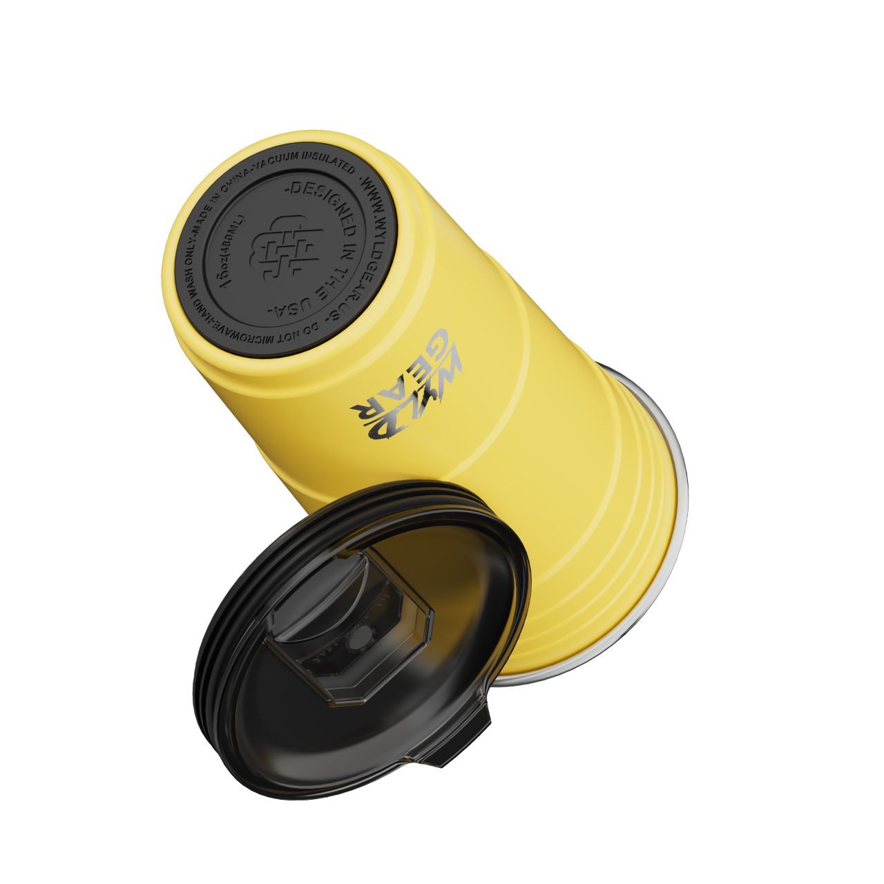 Wyld Gear WYLD CUP 16 OZ (473 ml), yellow