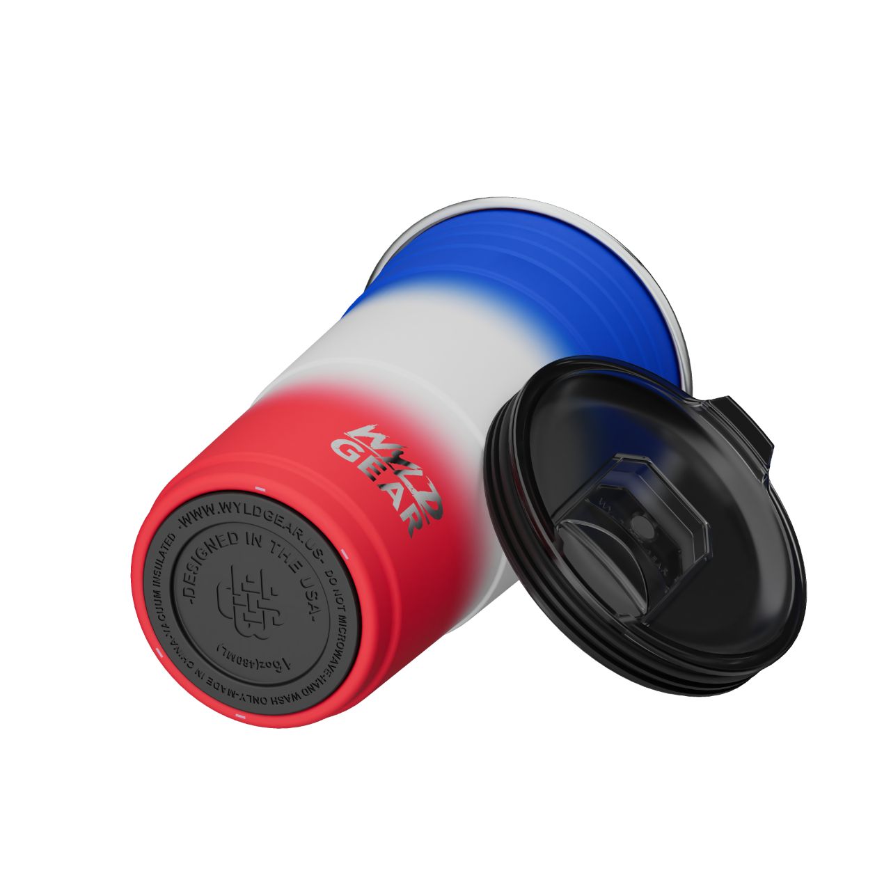 Wyld Gear WYLD CUP 16 OZ (473 ml), red/white/blue