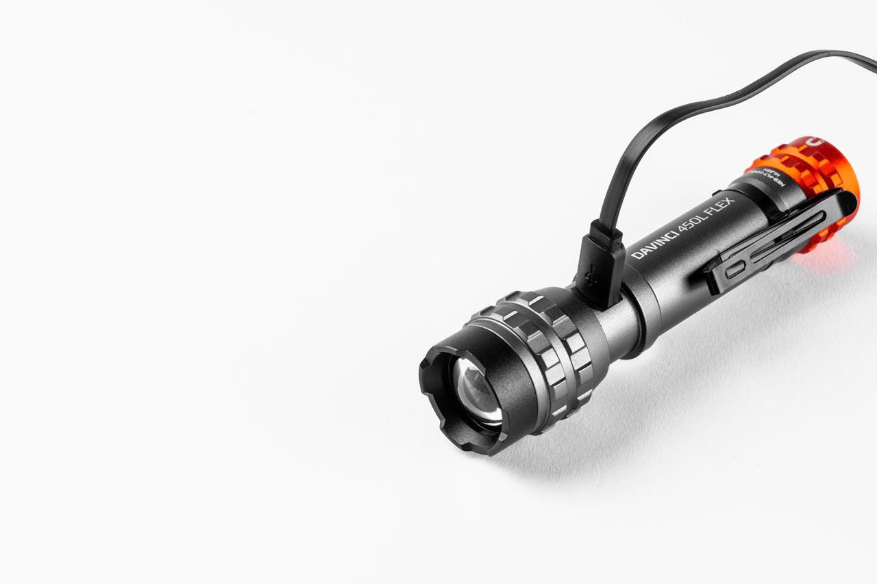 Nebo DAVINCI 450L FLEX LED-Taschenlampe