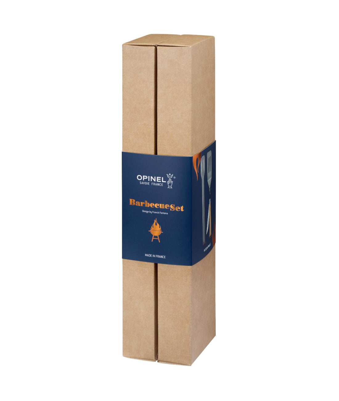 Opinel No 12B Barbecue-Set, Boutique Box, 3-teilig