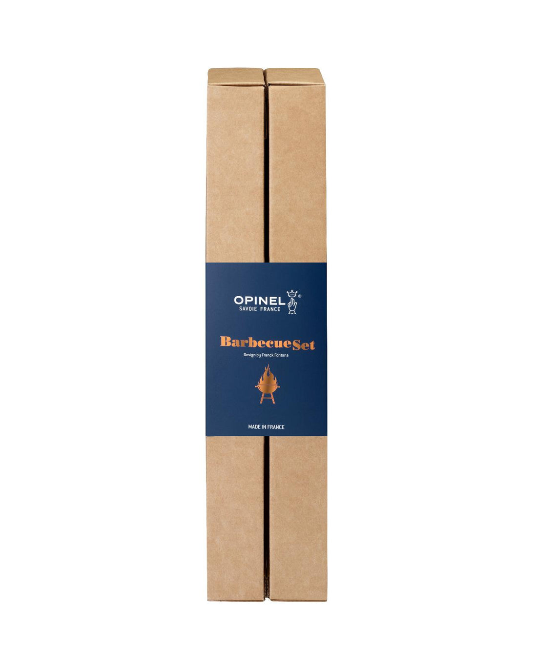 Opinel No 12B Barbecue-Set, Boutique Box, 3-teilig