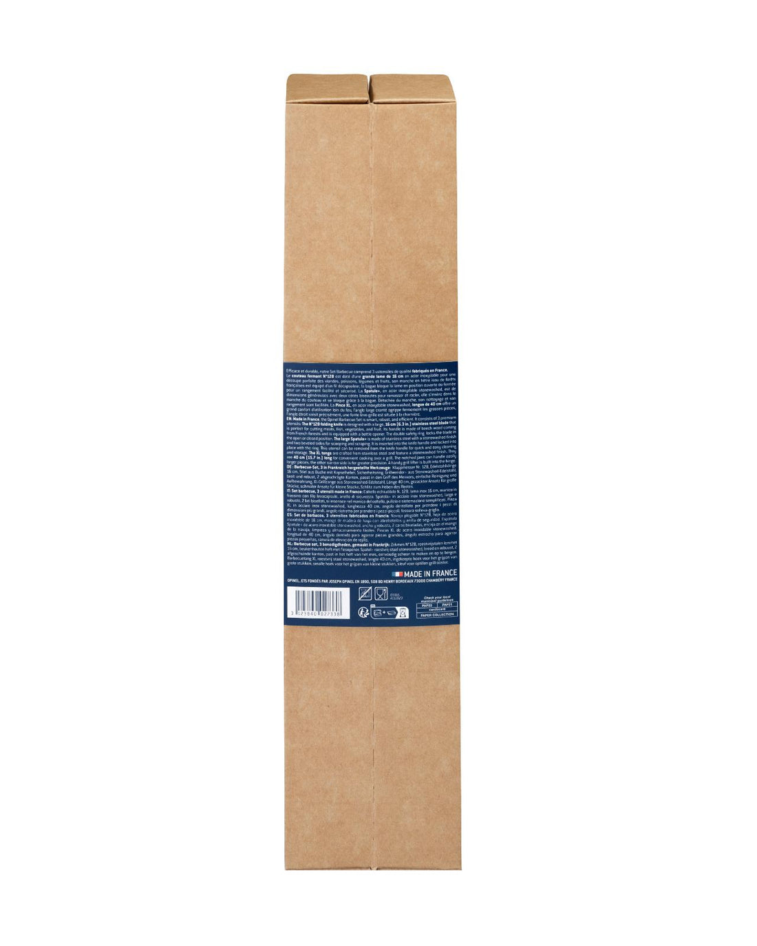 Opinel No 12B Barbecue-Set, Boutique Box, 3-teilig