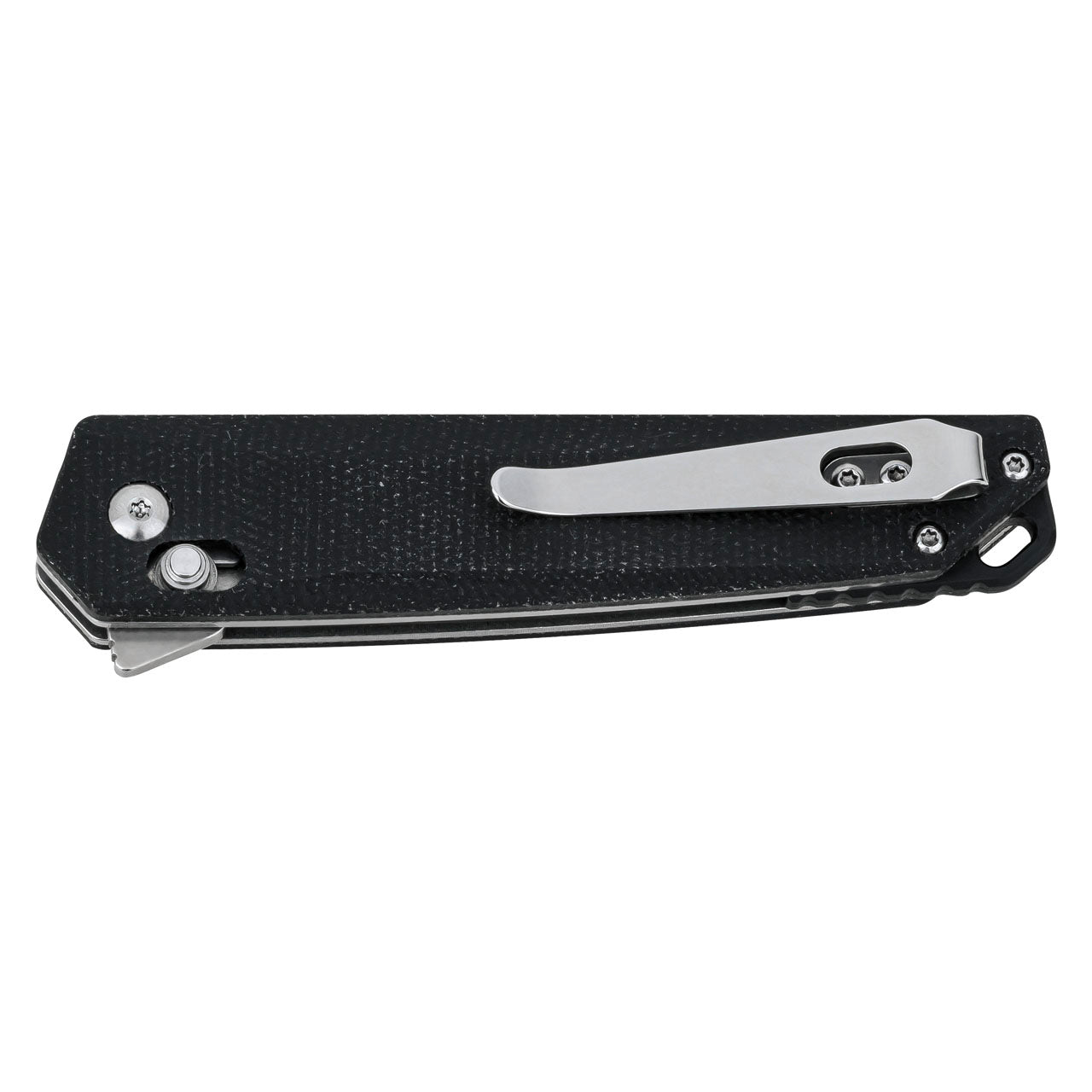 Herbertz CJH Einhandmesser, Micarta, schwarz