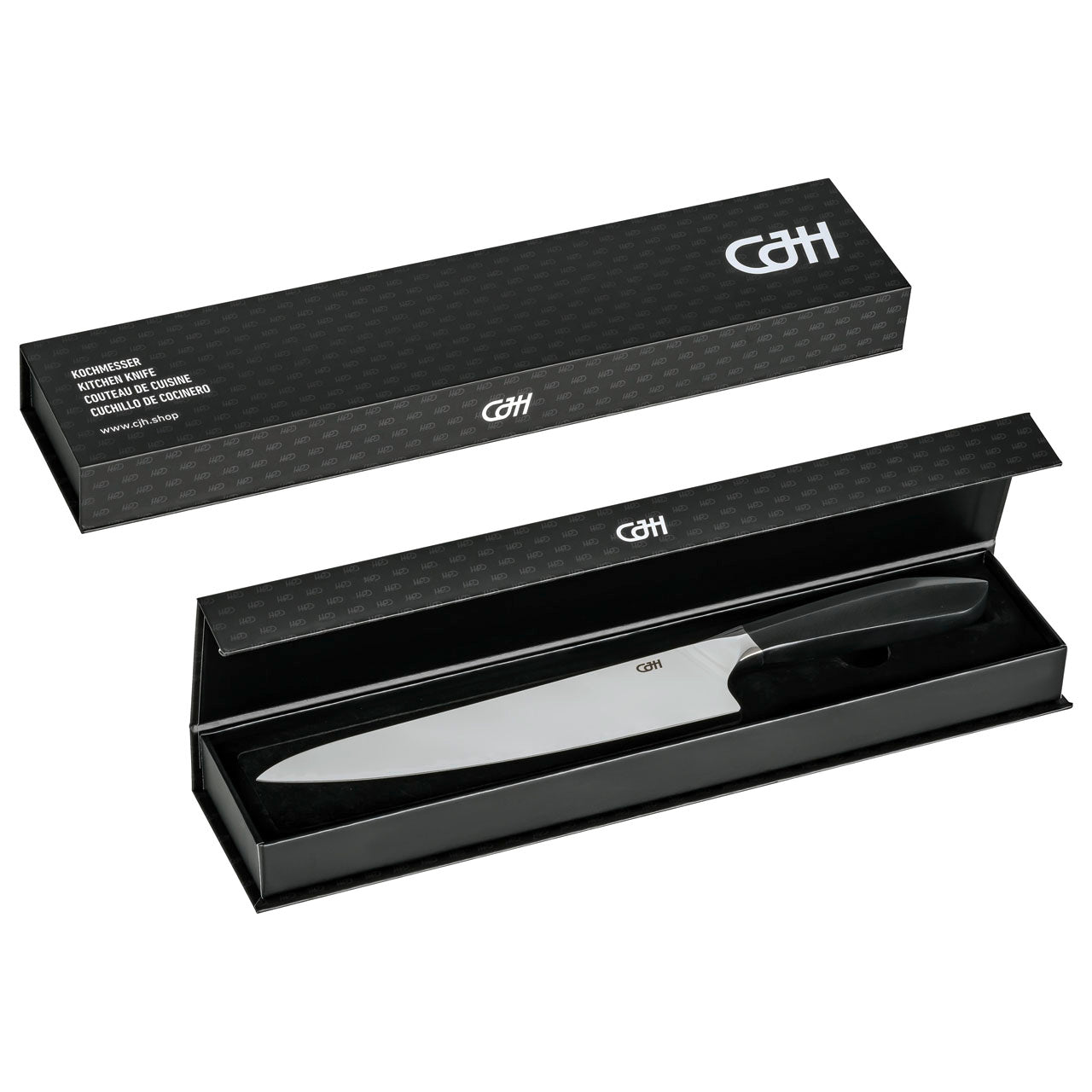 Herbertz CJH Kochmesser groß, 3-Lagen Stahl, G10