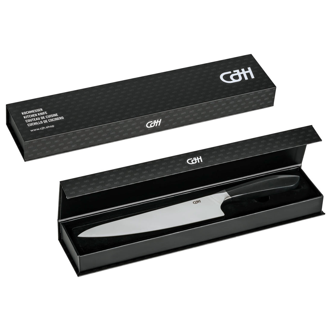 Herbertz CJH Kochmesser groß, 3-Lagen Stahl, G10