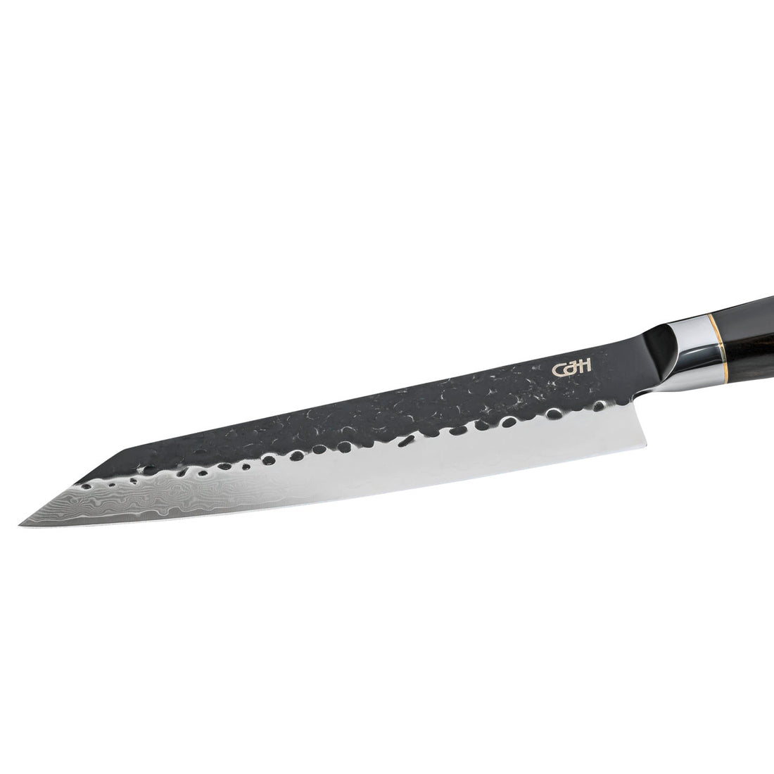 Herbertz CJH Kiritsuke-Messer, 67-Lagen Damast, Ebenholz