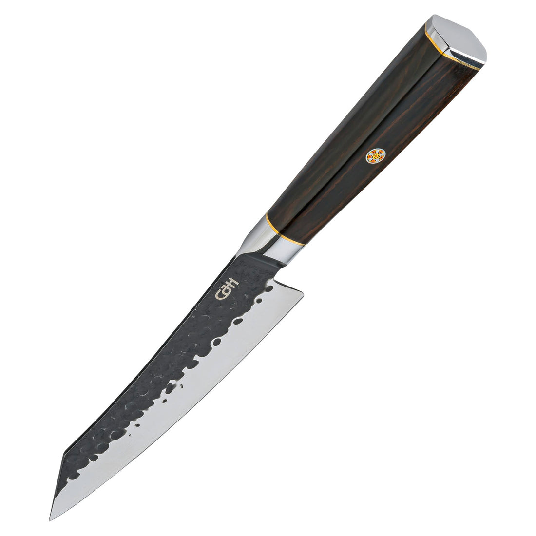 Herbertz CJH Kiritsuke-Messer klein, 67-Lagen Damast, Ebenholz