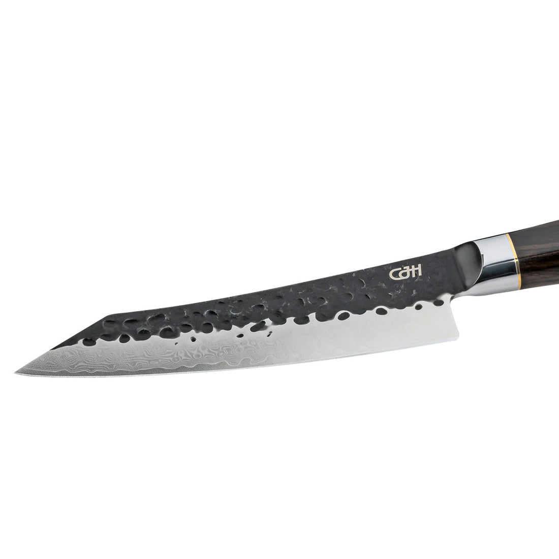 Herbertz CJH Kiritsuke-Messer klein, 67-Lagen Damast, Ebenholz