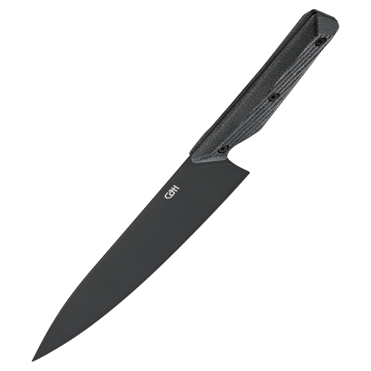 Herbertz CJH Kochmesser, VG10 Stahl, Micarta, schwarz