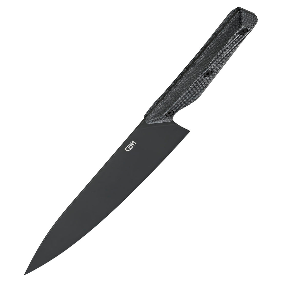 Herbertz CJH Kochmesser, VG10 Stahl, Micarta, schwarz