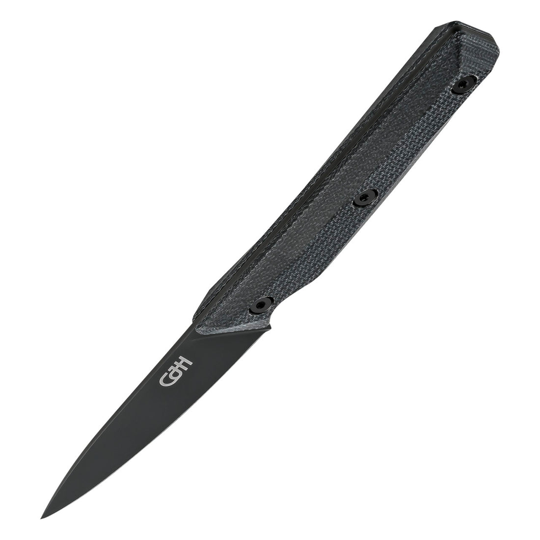 Herbertz CJH Schälmesser, VG10 Stahl, Micarta, schwarz