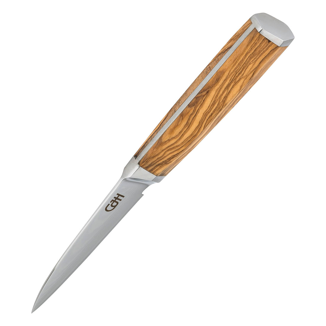 Herbertz CJH Universalmesser, 67-Lagen Damast, Olivenholz