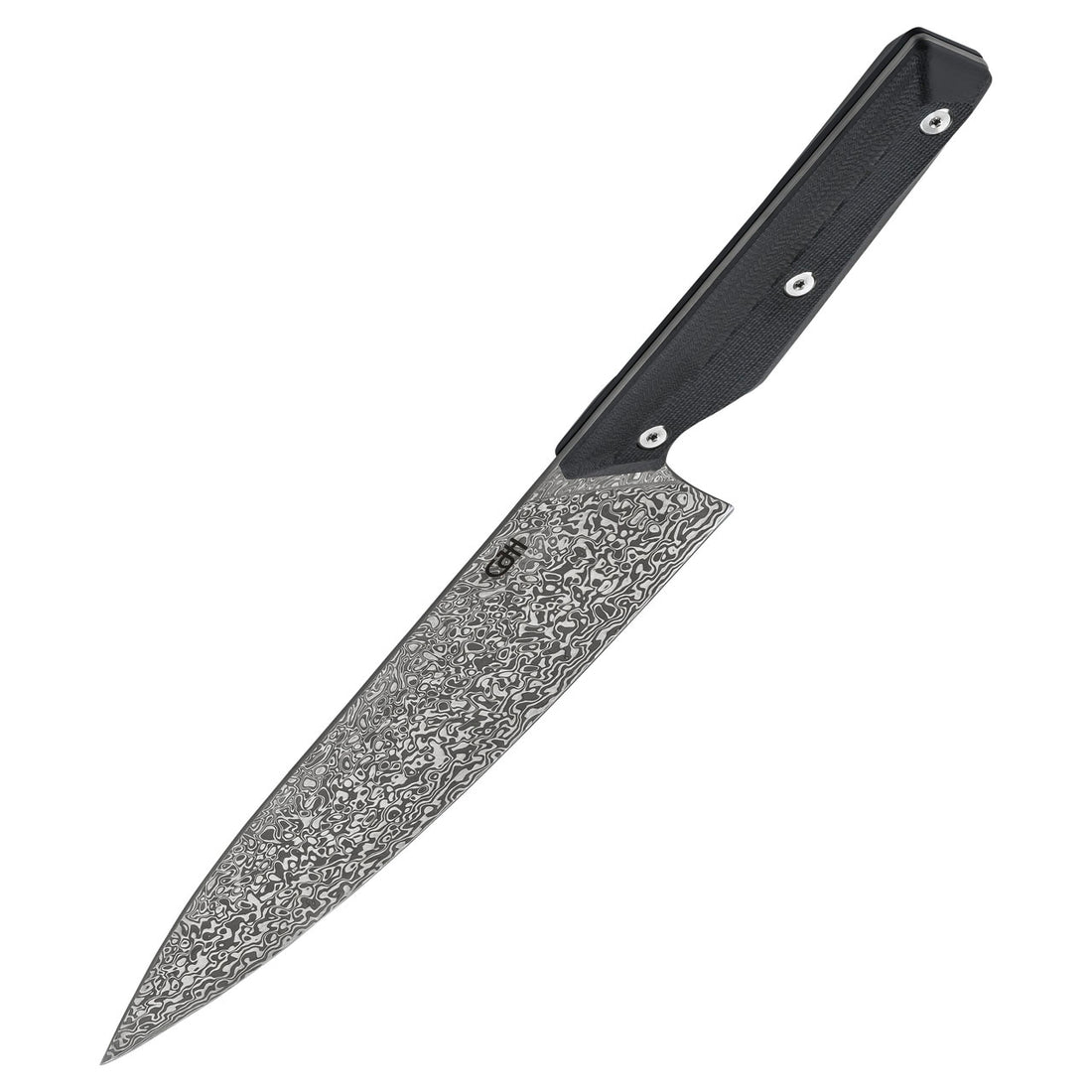 Herbertz CJH Kochmesser groß, 110-Lagen Damast, G10