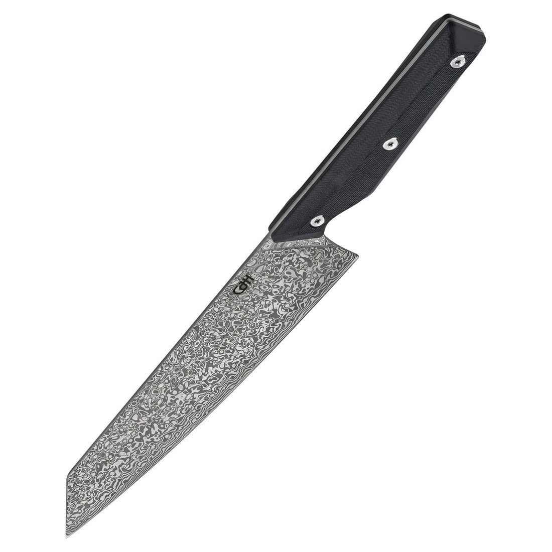 Herbertz CJH Kiritsuke-Messer groß, 110-Lagen Damast, G10