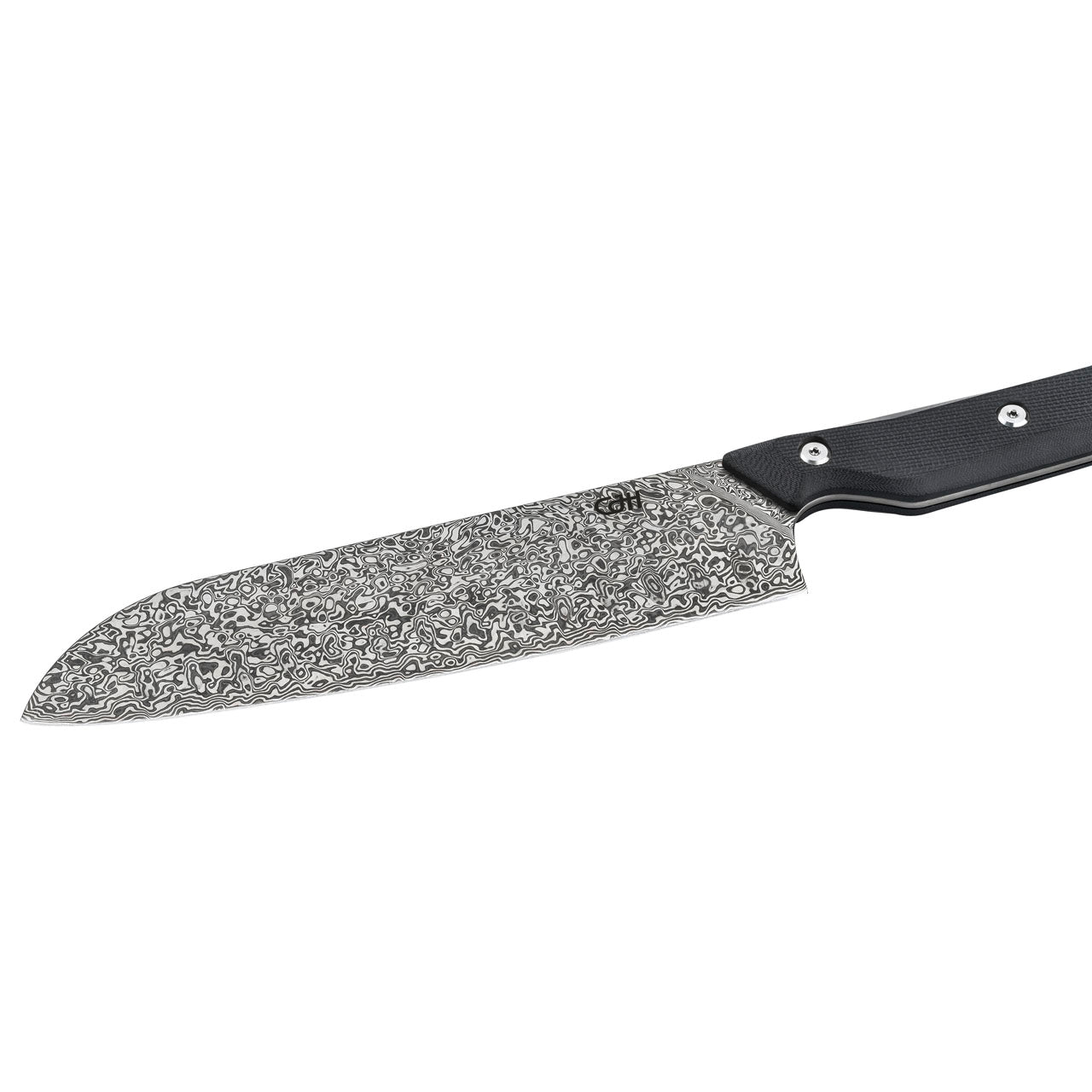 Herbertz CJH Santoku-Messer groß, 110-Lagen Damast, G10