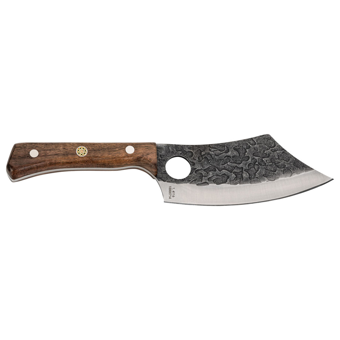 Herbertz CJH Outdoor Kochmesser, Walnussholz