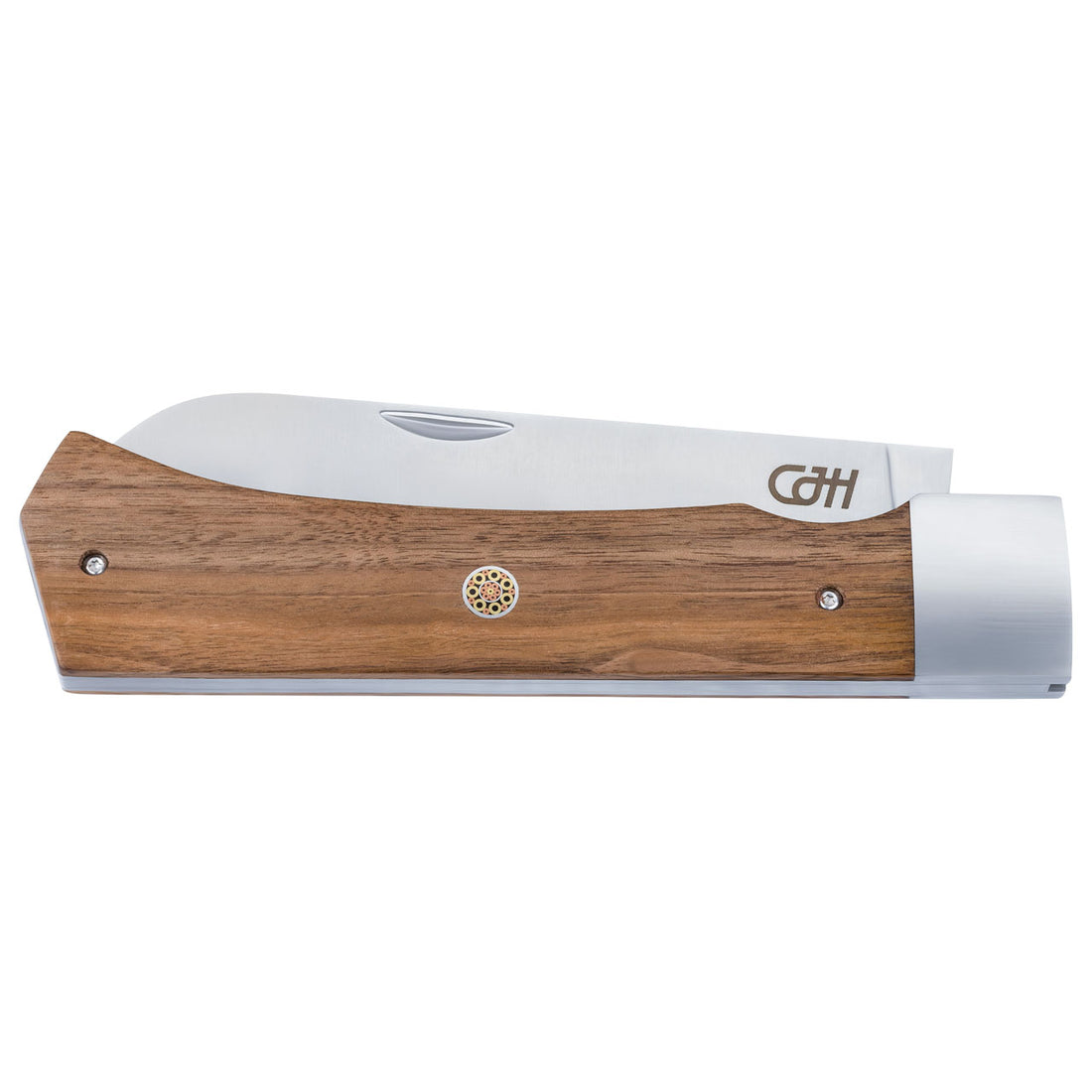 Herbertz CJH Outdoor Santoku-Messer, Walnussholz, Taschenmesser