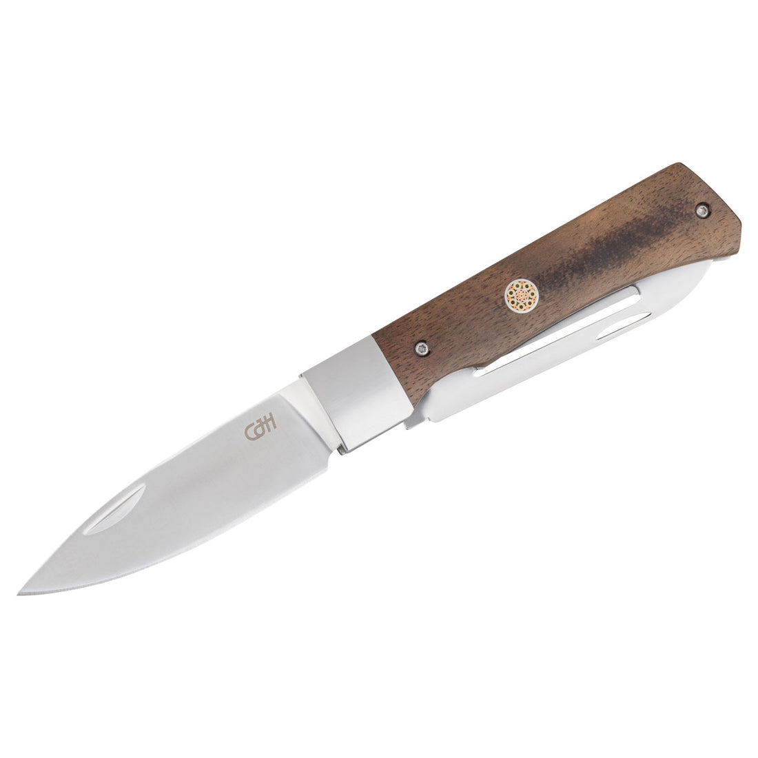 Herbertz CJH Outdoor Kochmesser, Walnussholz, Taschenmesser