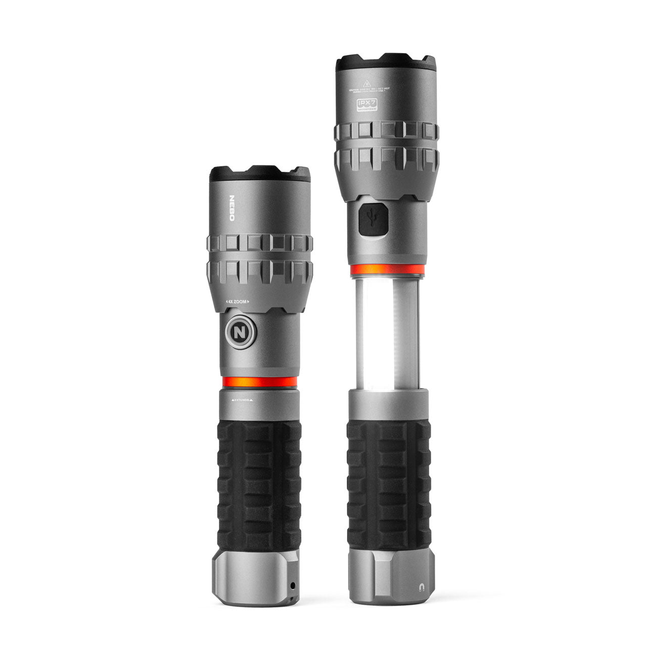 Nebo SLYDE KING 4K LED-Taschenlampe, Box