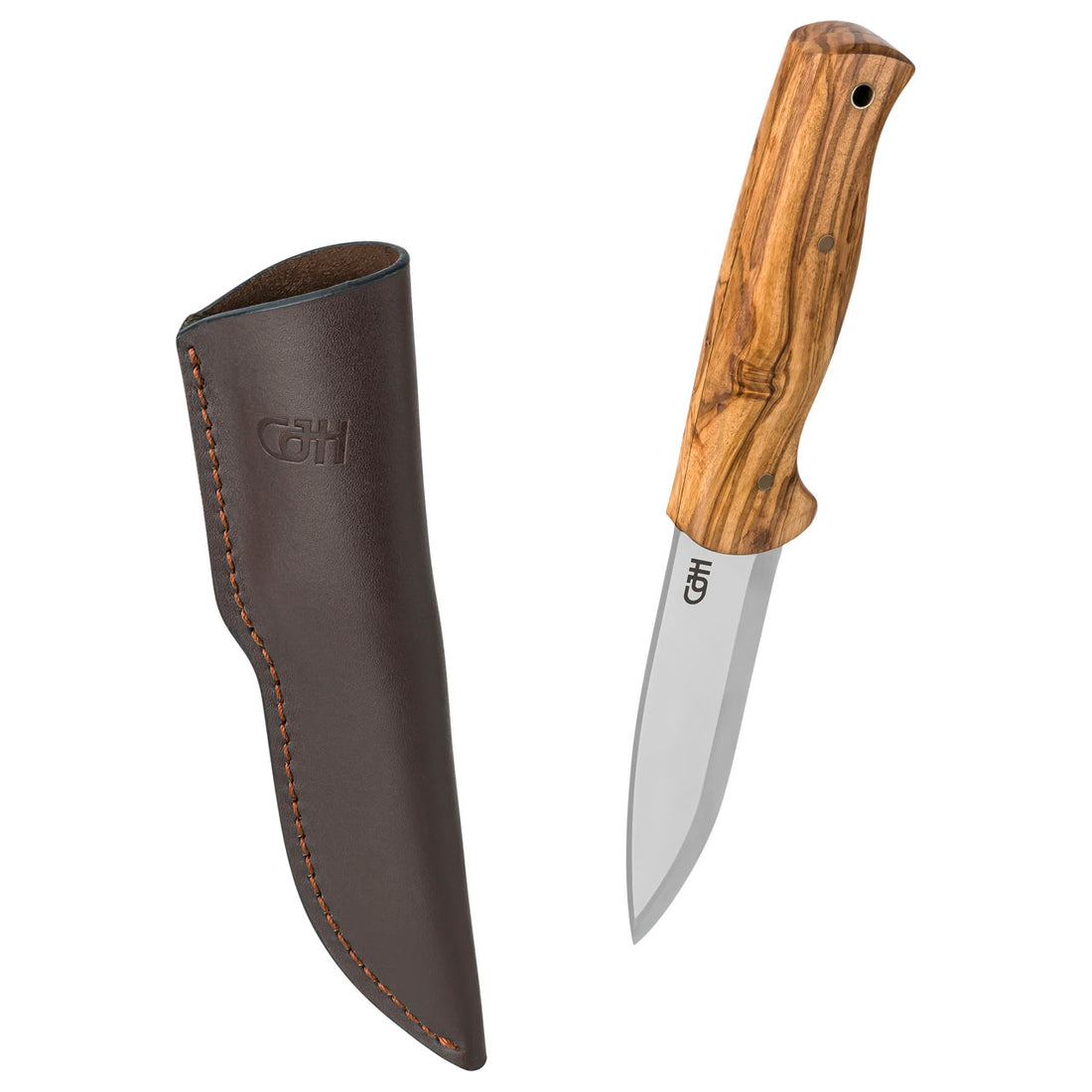 Herbertz CJH Outdoormesser, Olivenholz