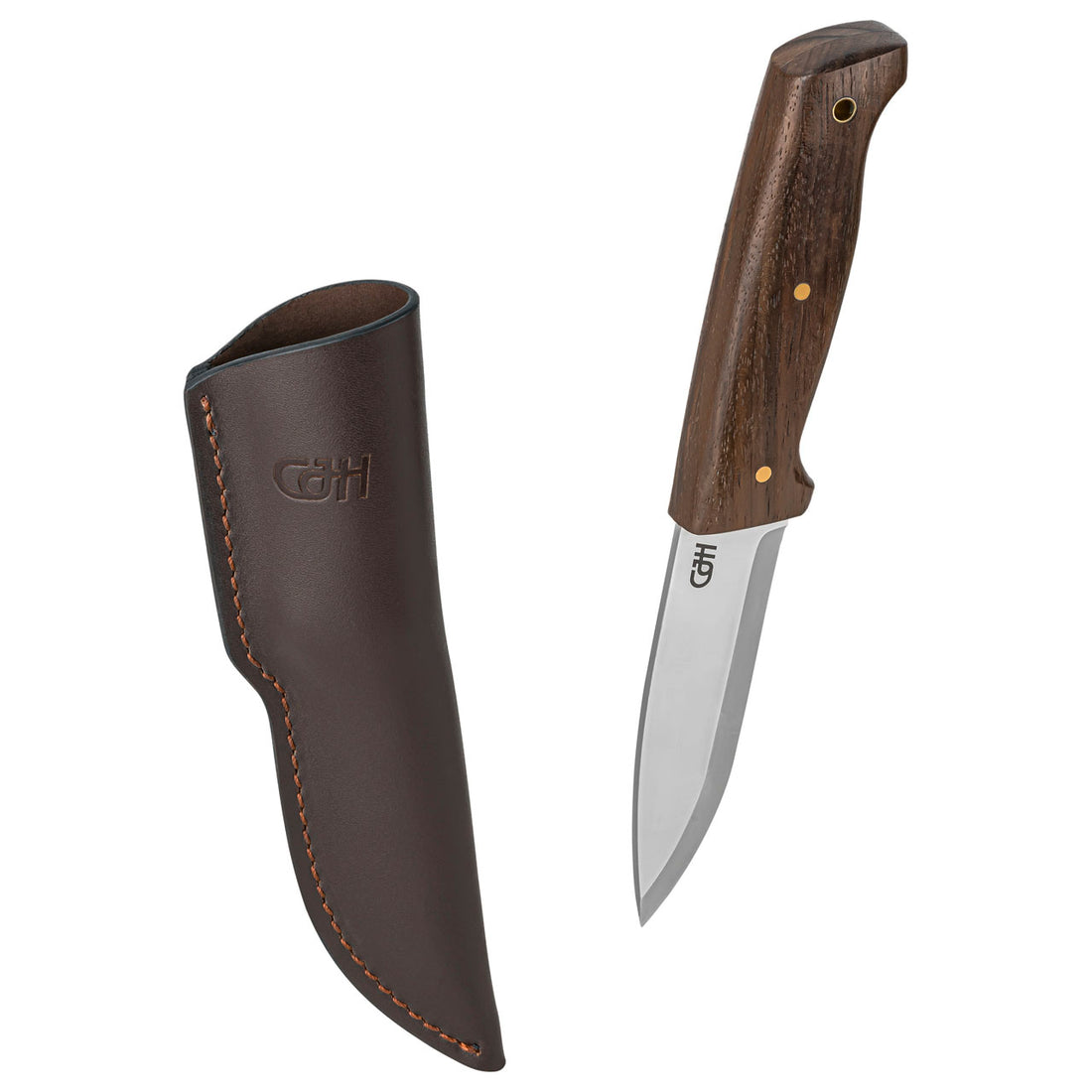 Herbertz CJH Outdoormesser, Walnussholz