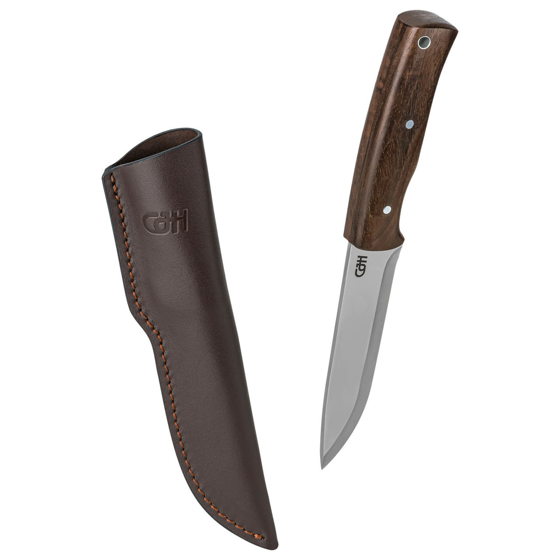 Herbertz CJH Outdoormesser, Walnussholz