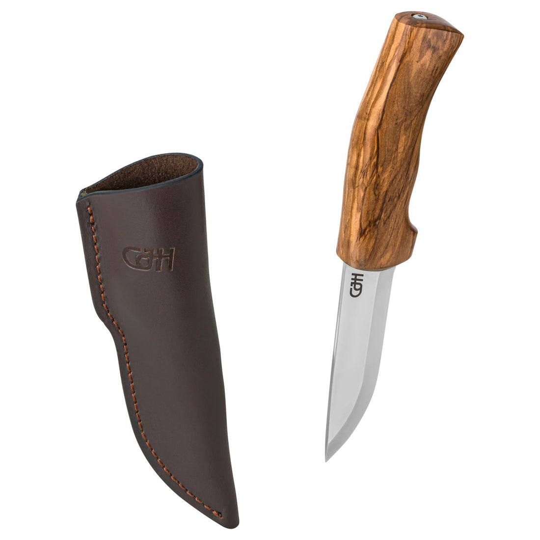 Herbertz CJH Outdoormesser, Olivenholz