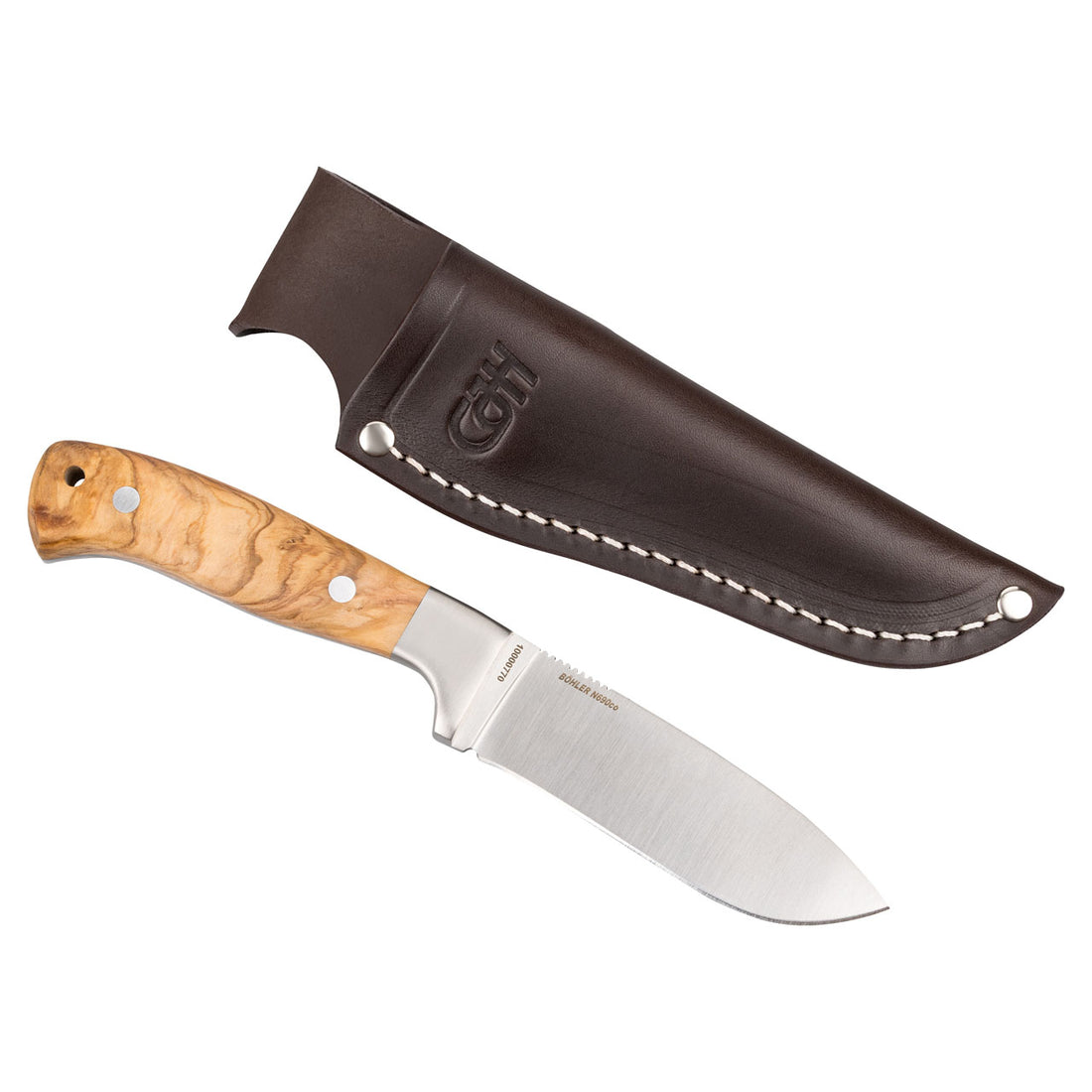 Herbertz CJH Jagdmesser, Olivenholz