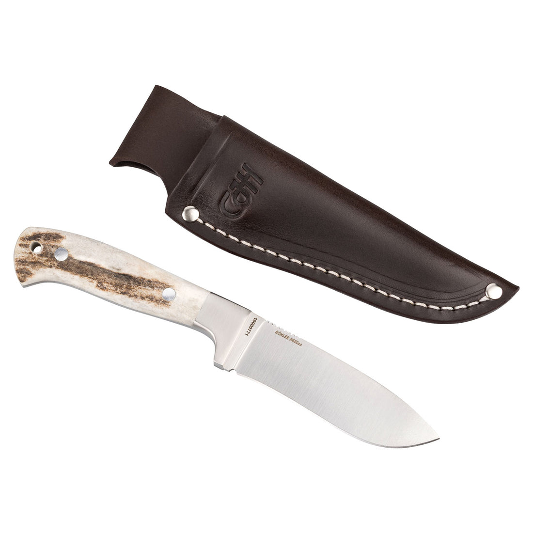 Herbertz CJH Jagdmesser, Hirschhorn