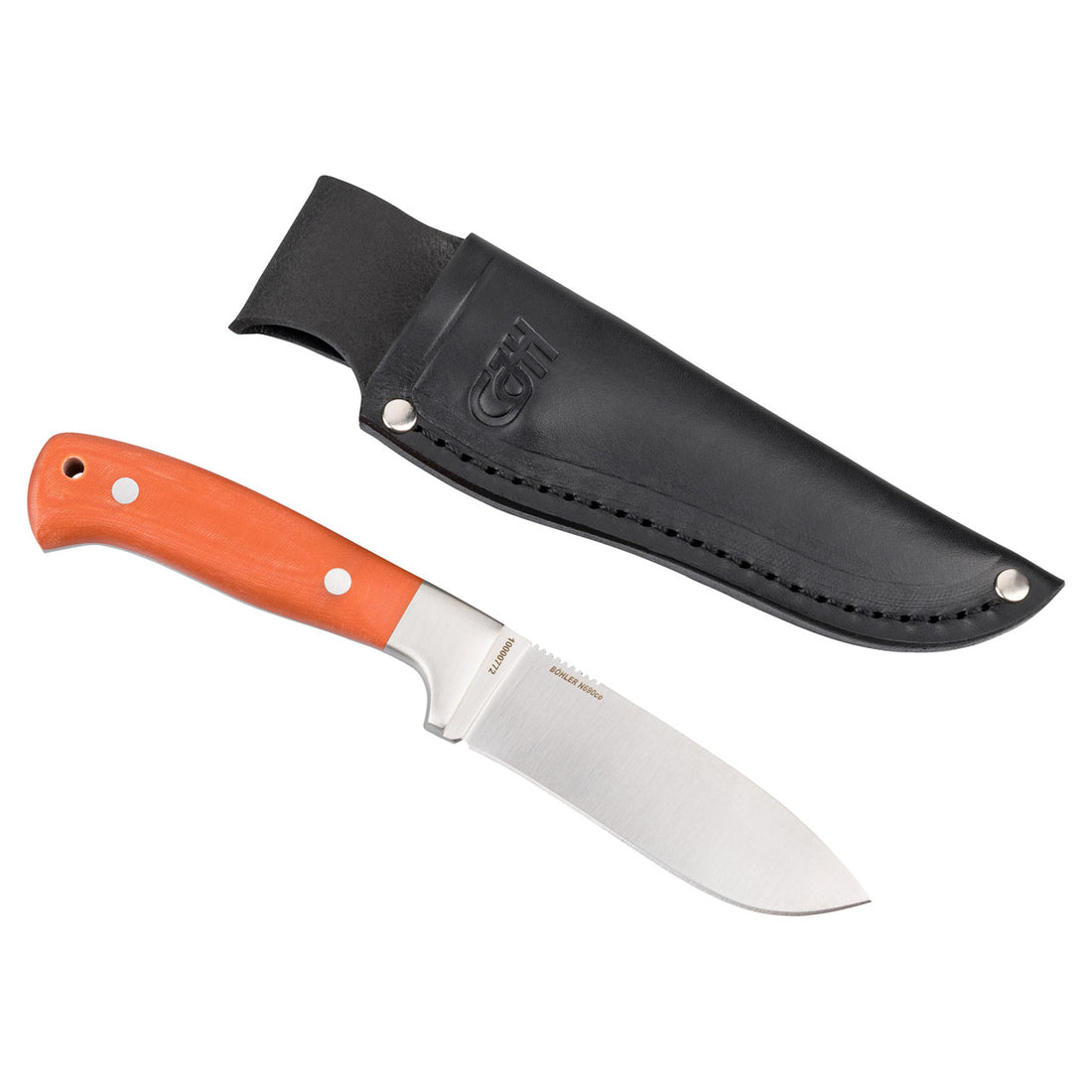 Herbertz CJH Jagdmesser, Micarta, orange