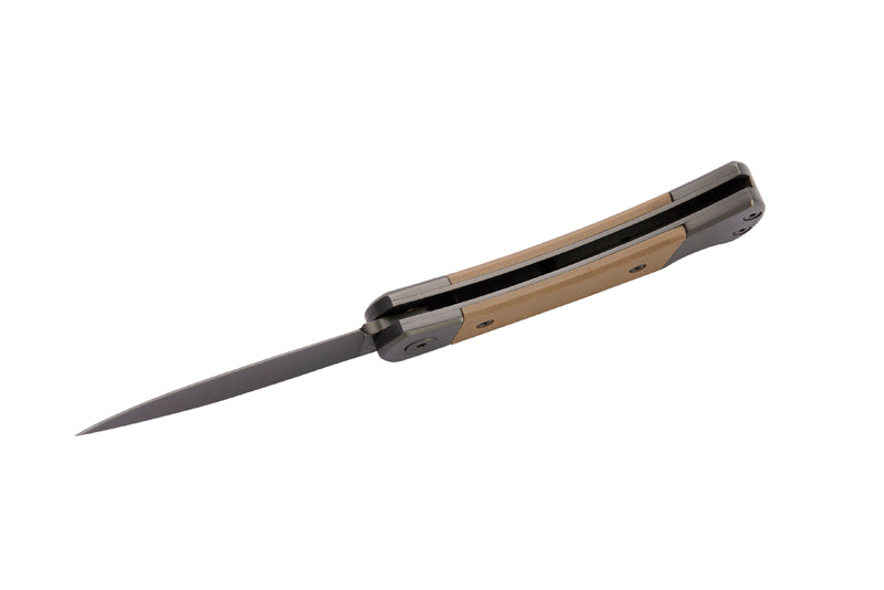 Herbertz Taschenmesser Titanbeschichtung Grey D2, Small, Grey
