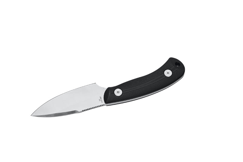 Herbertz Gürtelmesser D2, schwarz G10