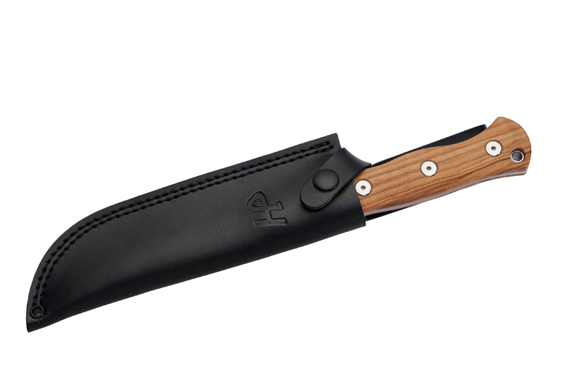 Herbertz Outdoor- und Survivalmesser D2, Olivenholz
