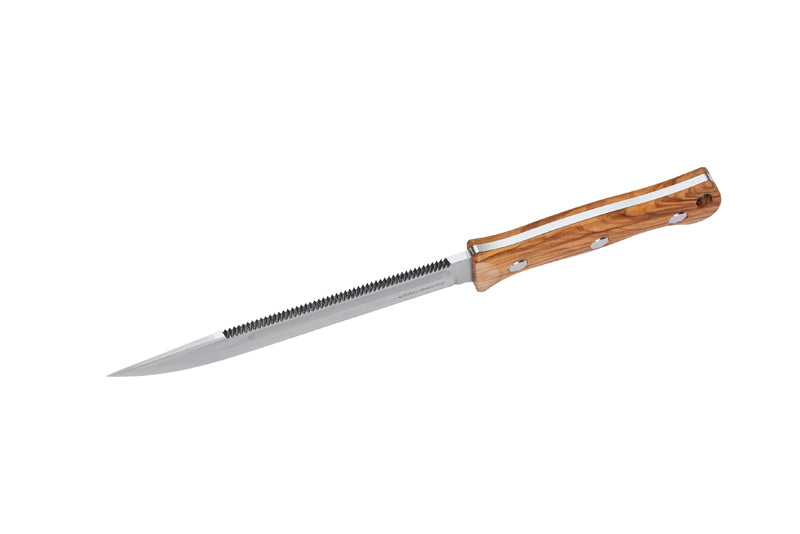 Herbertz Outdoor- und Survivalmesser D2, Olivenholz