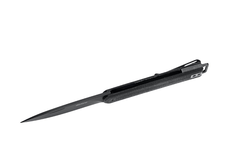 Herbertz Taschenmesser Liner Lock, schwarz micarta