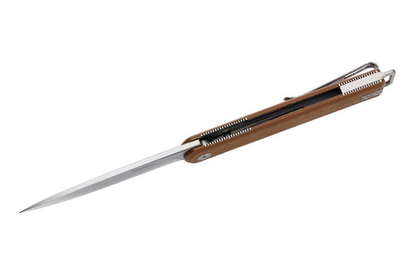 Herbertz Taschenmesser Liner Lock, desert Micarta