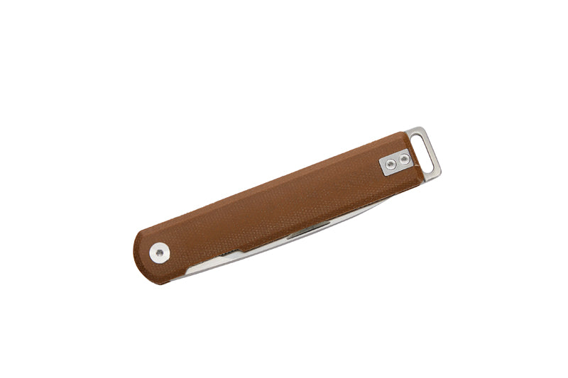 Herbertz Taschenmesser Liner Lock, desert Micarta