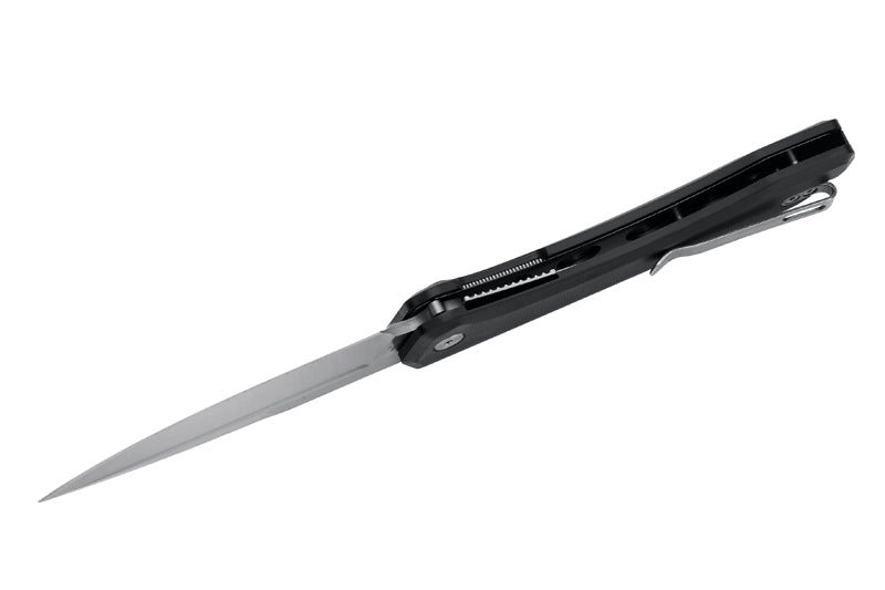 Herbertz Outdoor-Taschenmesser Liner Lock, schwarz G10